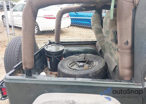 2004 Jeep Wrangler X из США, поврежденный, VIN 1J4FA39S84P714902